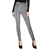 Hybrid & Company Women's Casual Leggings Elastic Waistband Skinny Pants