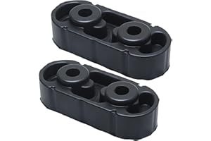 LIDSCURA 25956663 Rubber Exhaust Hangers, Replacement for Chevrolet Silverado 1500 1999-2017, Replacement for GMC Sierra 1500