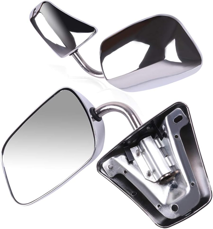 OCPTY Black Left Side and Right Side Mirrors Fit for 1975