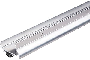 M-D Building Products 06114 36-inch Silver Aluminum U-Shape Screw-on Under Door Seal