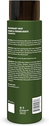 Sunny Isle Rosemary Mint Shampoo 12oz Strong Roots Anti-Breakage Biotin Castor view 9
