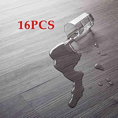 16 Pcs 24 Square Feet Co Z Odorless Vinyl Floor Planks Adhesive