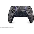 PlayStation Sony 5 DualSense Wireless Controller - Gray Camouflage (Renewed)