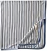 L'ovedbaby Unisex-Baby Newborn Organic Swaddling Blanket, Slate Stripe, one Size