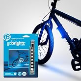 Brightz GoBrightz LED Bike Frame Lights for Night Riding - Frame Mount - Weather Resistant - 2 Light Modes - Battery Powered - Tool-Free Install - Fits Kids &amp; Adult Bikes, BMX and Scooters