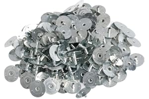 200 Pcs Waxed Candles Making Metal Wick Sustainers Carry Holders Tabs Easy to Carry and Storage Making Supplies Scents