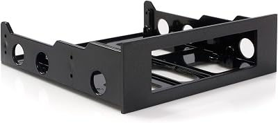 StarTech 3.5" to 5.25" Front Bay Mounting Bracket with Screws