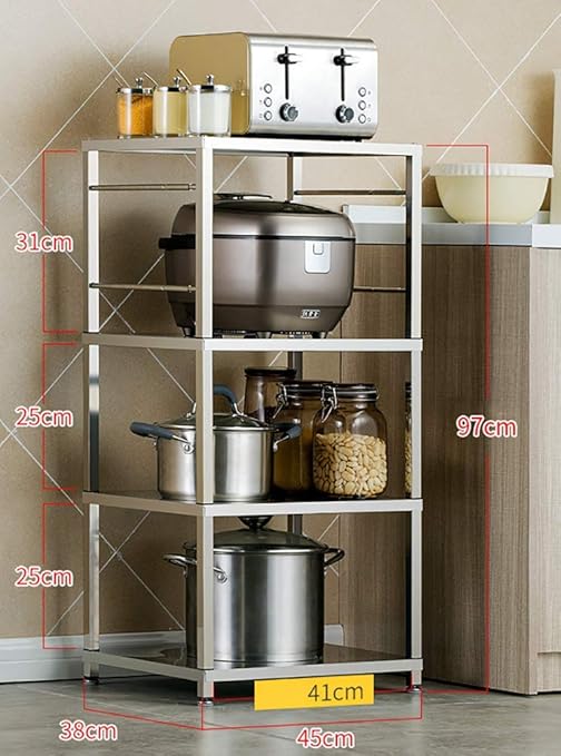 ZLL Bastidor de almacenamiento Adecuado para la cocina Sala de ...