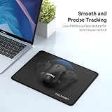 TECKNET Gaming Mouse Pad 270x210x3 mm Non-Slip Waterproof Stitched Edges view 3
