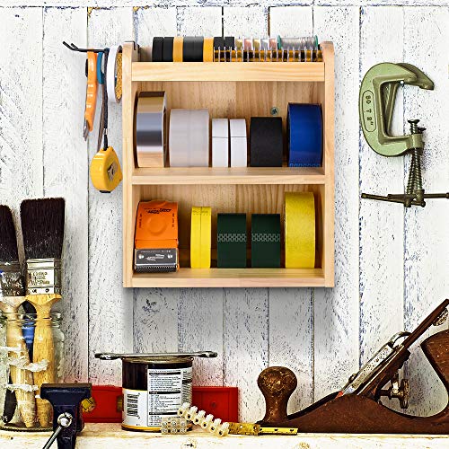 XCSOURCE Tape Garage Rack, Tape Organizer, Garage Storage Wall Holder