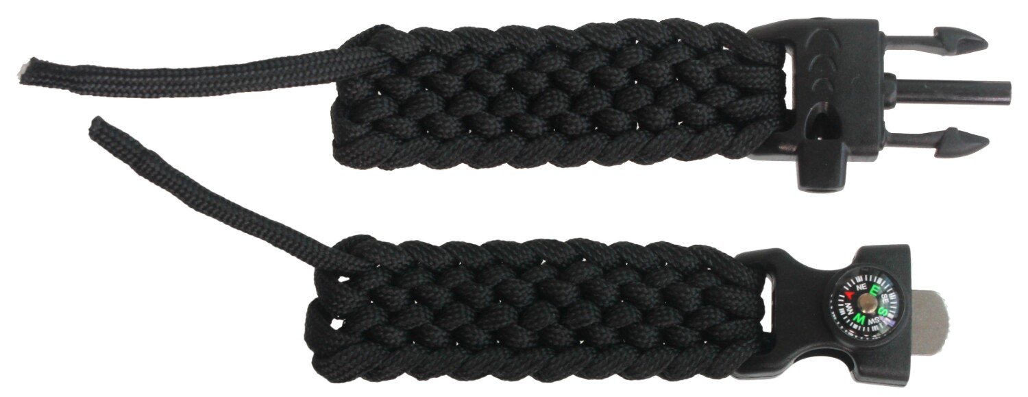 再再販 Diyカスタマイズアウトドアサバイバル時計ストラップバンドベルトブレスレット550 Paracord Compass Flint Fire Starterホイッスル3サイズオプション Back B07f2rt4s5 Vasleague Com