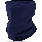 Beehow Neck Gaiter Windproof Winter Ski Mask Face Scarf for Men Women Fleece Lining for Skiing Hiking Running Motorcycling