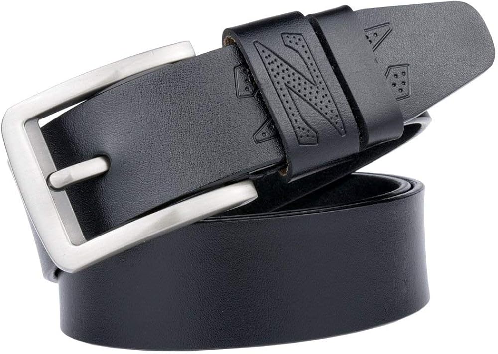 Men'S Belt Business Casual Leather Belt Festival For Suitable Fashion