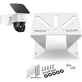 WiTi Wall Corner Mount for Wyze, Eufy soloCam S340/E30/E42 | Stainless steel anti-rust, 270&deg; Wider View, Fits Wyze, Eufy, Reolink, AOSU cameras, solarpanel and more, White