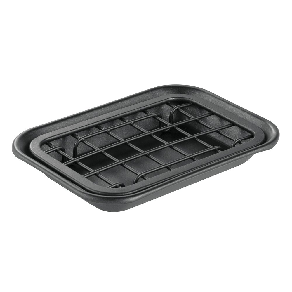 Best Interdesign Gia Kitchen Counter/Sink Soap Dish – Self Draining Soap Saver Design