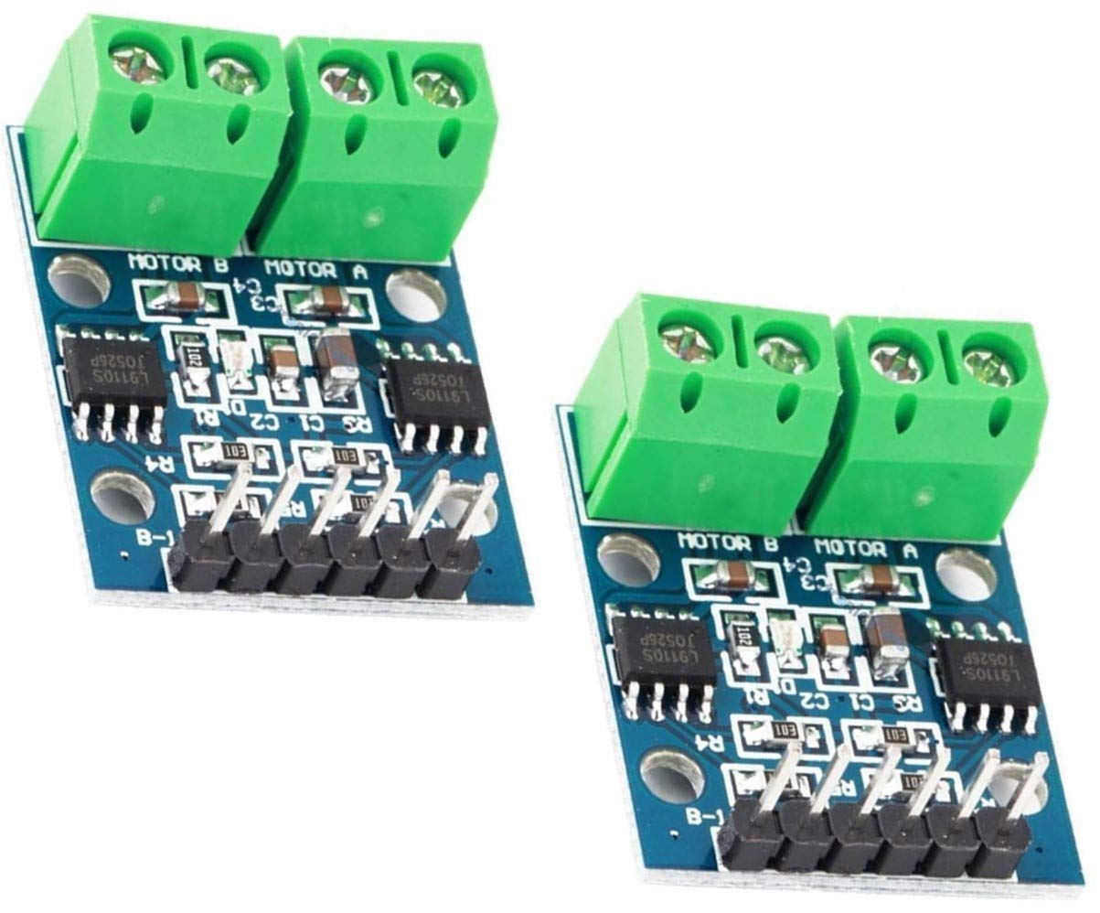 TECNOIOT 2pcs L9110S H-Bridge Dual DC Stepper Motor Driver Controller Board L9110 Module