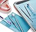 Dental Kit Mirror Hygiene Kit Toothpick Tartar Scraper Tools Plaque Remover, Professional Surgical Grade elco stainless steel cleaner, Braces Dog Orthodontic oral hygiene 4 Tool Kit by Diamond Driven
