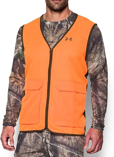 under armour blaze orange jacket