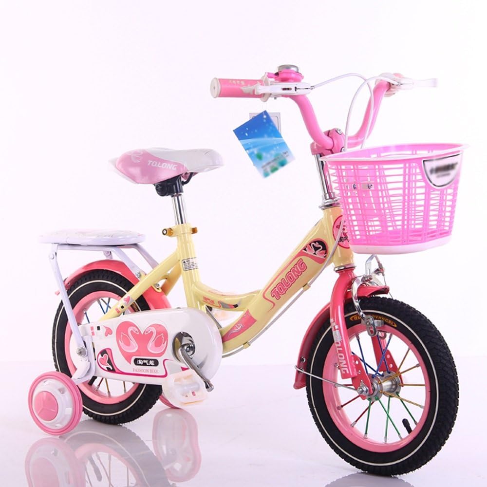 sheng Child bike boy 16 inch baby carriage girl 2-7 year old child cycling baby bike red