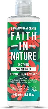 Faith In Nature Organic Aloe Vera Conditioner 400 ml Vegan Cruelty Free