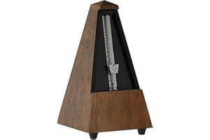 Wittner 813M Wood Case Metronome with Bell, Matte Walnut