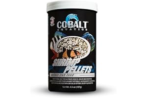 Cobalt International 23008N Cobalt Aquatics Shrimp Pellet, 4.5 oz White/Black