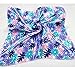 YOYOSTORE 5 Mix Pattern Silk Feel Scarf Wear Square Neck Hand Hat Purse Sash Hair Scarf Shawl Wrap Diy- Randomly Style