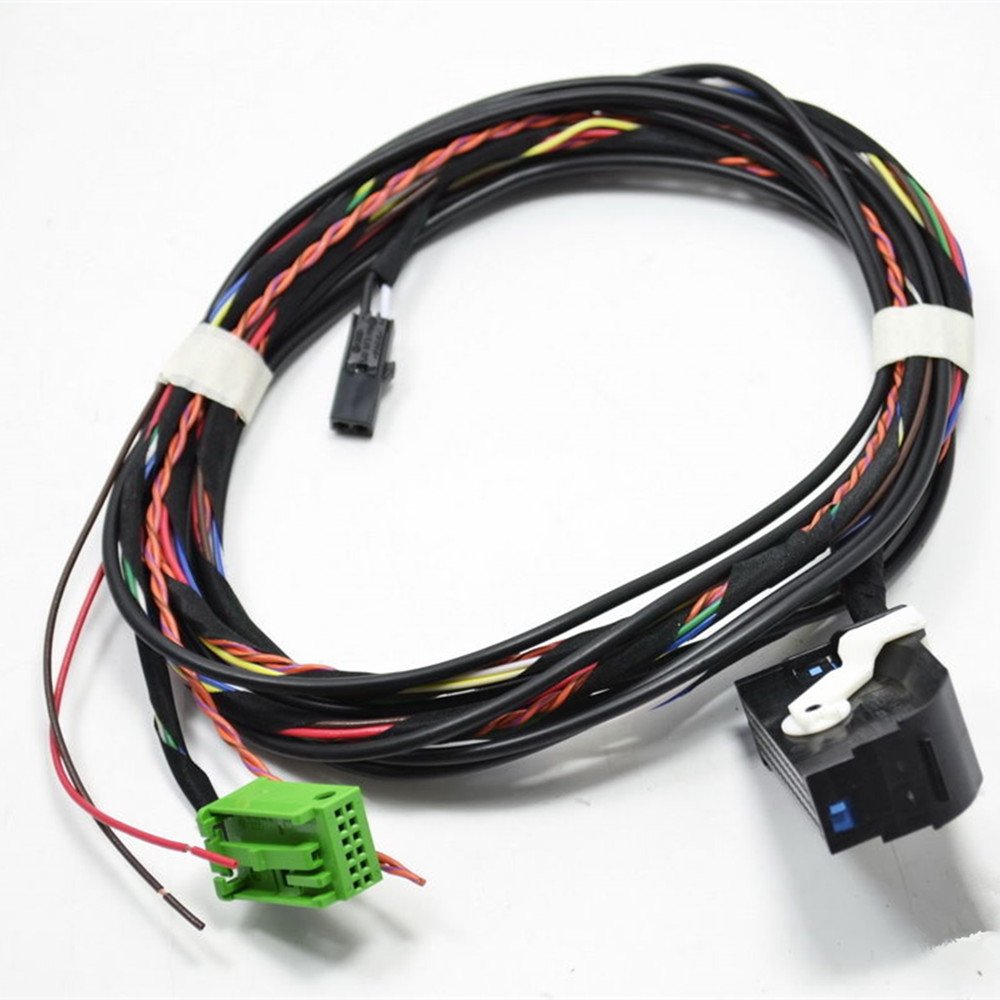 Amazon.com: BoCID 9W2 9W7 Bluetooth Wiring Harness Cable For VW Golf Jetta  Passat RCD510 RNS510: Automotive