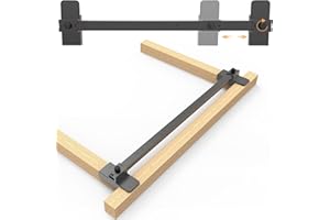 OMYPOTT Framing Tools 16 inch, Stud Spacer Framing Spacing Tool, 4in1 Size Adjustable 12 16 20 24 Inch On Center Layout Jig Tools, Framing Tool Metal Precision Jig Wall Made of Aluminum Alloy for 1.5'' Wood