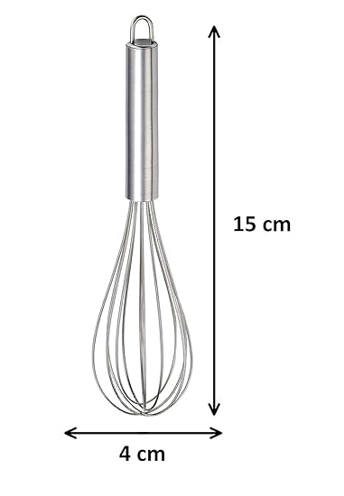 Kuber Industries Stainless Steel Hand Blender Mixer Froth Whisker Latte Maker for Milk Coffee