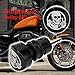 For Harley Sportster Deep Cut Oil Filler Dipstick Plug with Skull and Ghosts for XL 883 1200 48 2004-2016