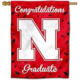 Nebraska Cornhuskers Graduation Gift Banner Flag