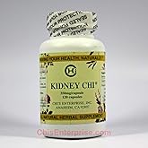 Kidney Chi 120 Capsules – Herbal Supplement by Chi – Traditional Plant-Based Formula – Supports Wellness – 120 Veggie Capsules