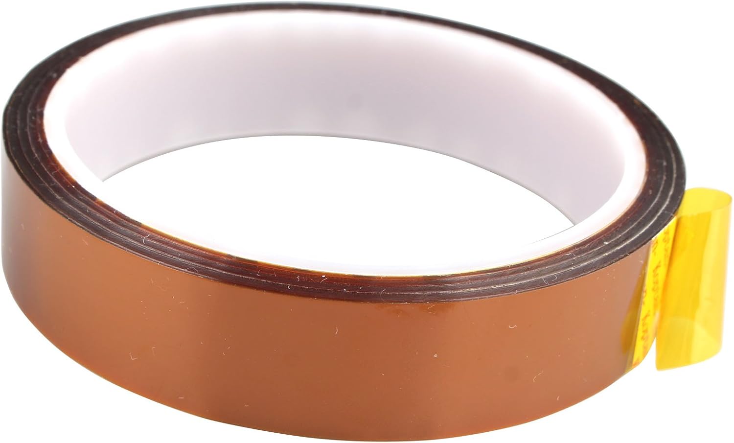 HALJIA 20mm*33m / 100ft Polyimide Heat High Temperature Resistant Adhesive Gold Tape for 3D Printer Platform/Electric Task/Soldering Task/Insulating Circuit Boards Temperature Resistant Upto 280'c - Image 4