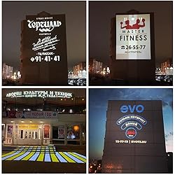 COLIFINE 120W LED Logo GOBO Projector Ip67