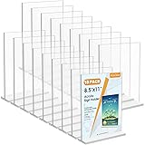 MaxGear Acrylic Sign Holder 8.5x11 Inches 18