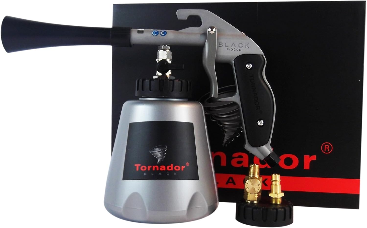 Pistola Ad Aria Compressa Pistola Pulizia Tornador Black Z-020RS - Foto 6