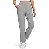 Libin Womens Casual Travel Pants 7/8 Stretchy Golf Pants Ankle Dress Pant Slacks Athletic Workout Sweatpants with 4 Pockets