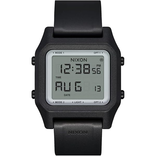 時計 NIXON BASE TIDE PRO A1212-000 Base Tide Pro Watch | All Black / Blue | Digital – Nixon US