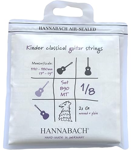 Amazon.com: Hannabach Classical Guitar Strings Series 890 MT for 1