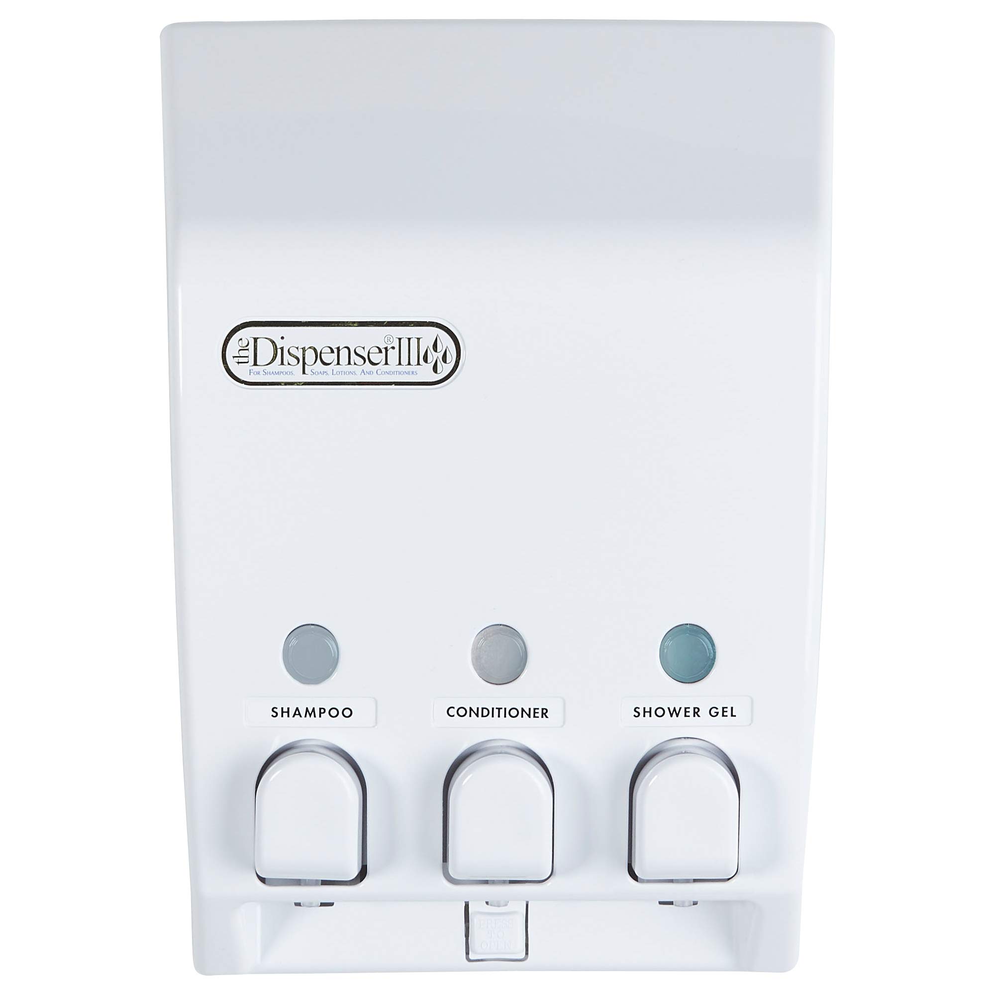 Better Living Products 71355 Classic 3Chamber Shower Dispenser, White eBay