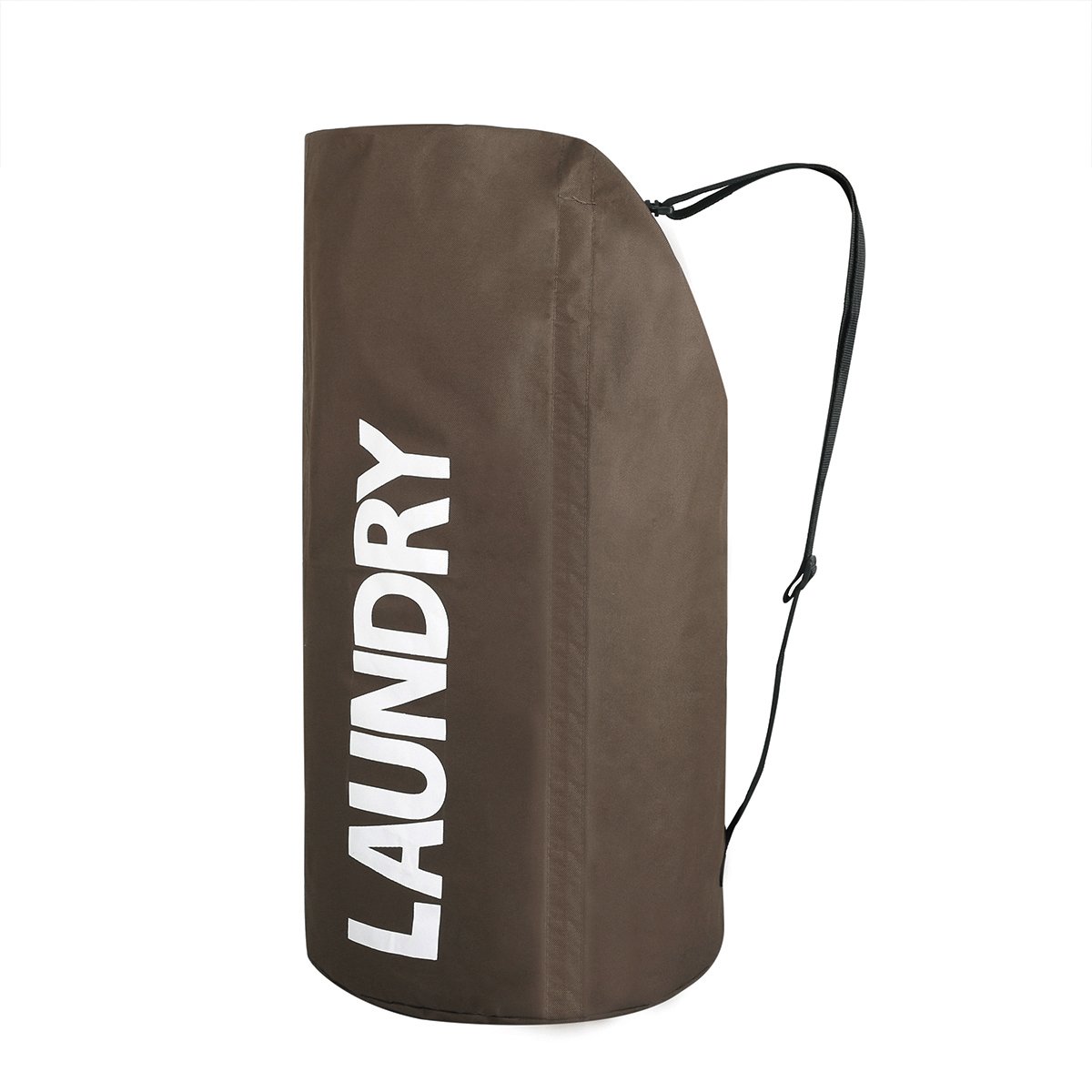 ZERO JET LAG Extra Large Laundry Hamper Collapsible Laundry Basket Tall Clothes Hamper Bag Waterproof Standing Laundry Bin Heavy Duty Laundry Liners (Brown)