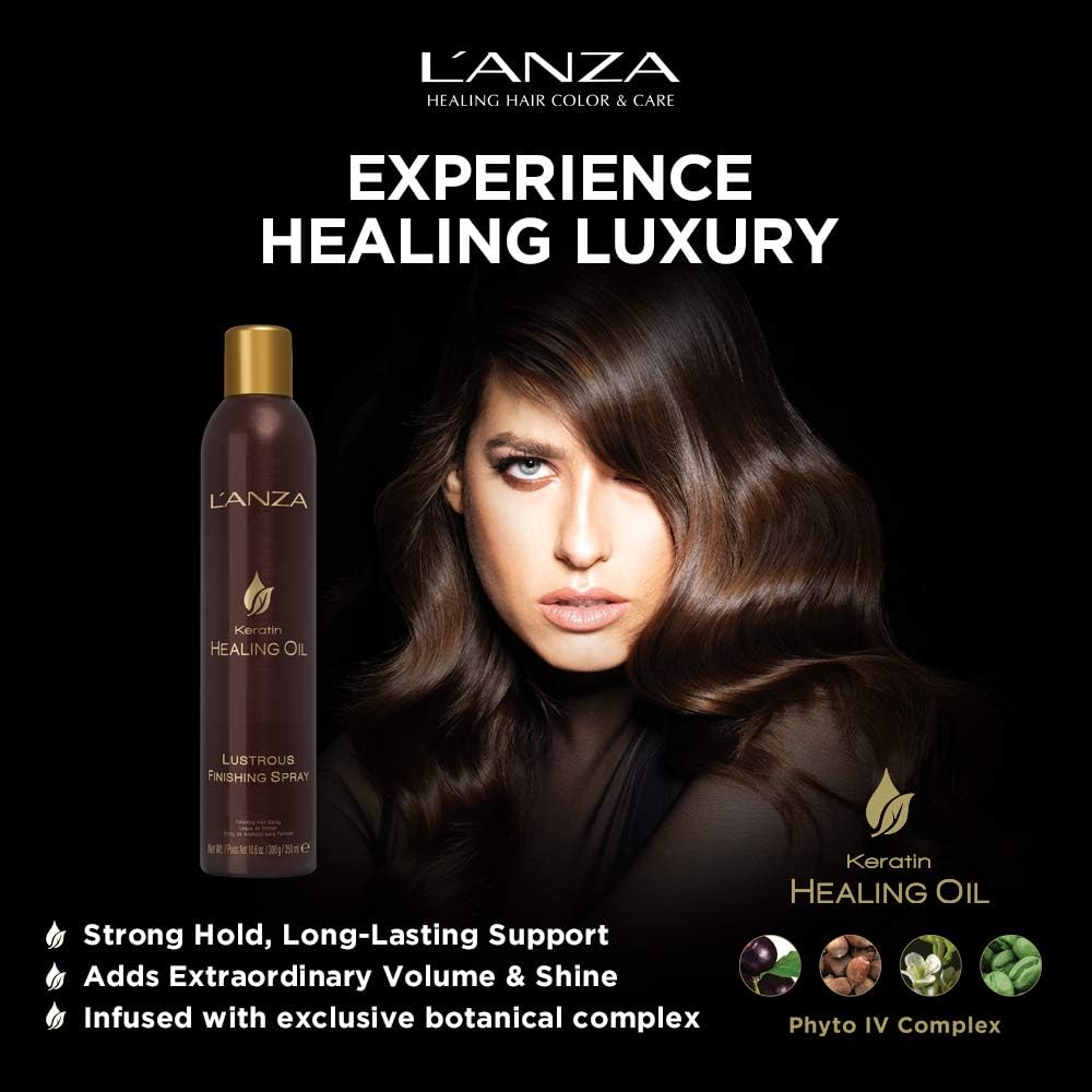 L'Anza Keratin Healing Oil Lustrous Finishing Spray - Image 4