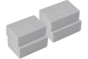 INTOMYTH Grill Stone Cleaning Brick - Pumice Stone for Cleaning BBQ, Flat Top Grills, Ovens & Sinks, Griddle Cleaning Stone(4