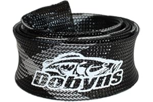 DOBYS RODS Dobyns Rods Black Mesh W/ Silver Accent / Fits Casting Rods 7'-8'