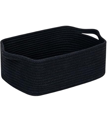 5-Pack Small Woven Rope Storage Baskets – 2 Sizes Zambia - View #4