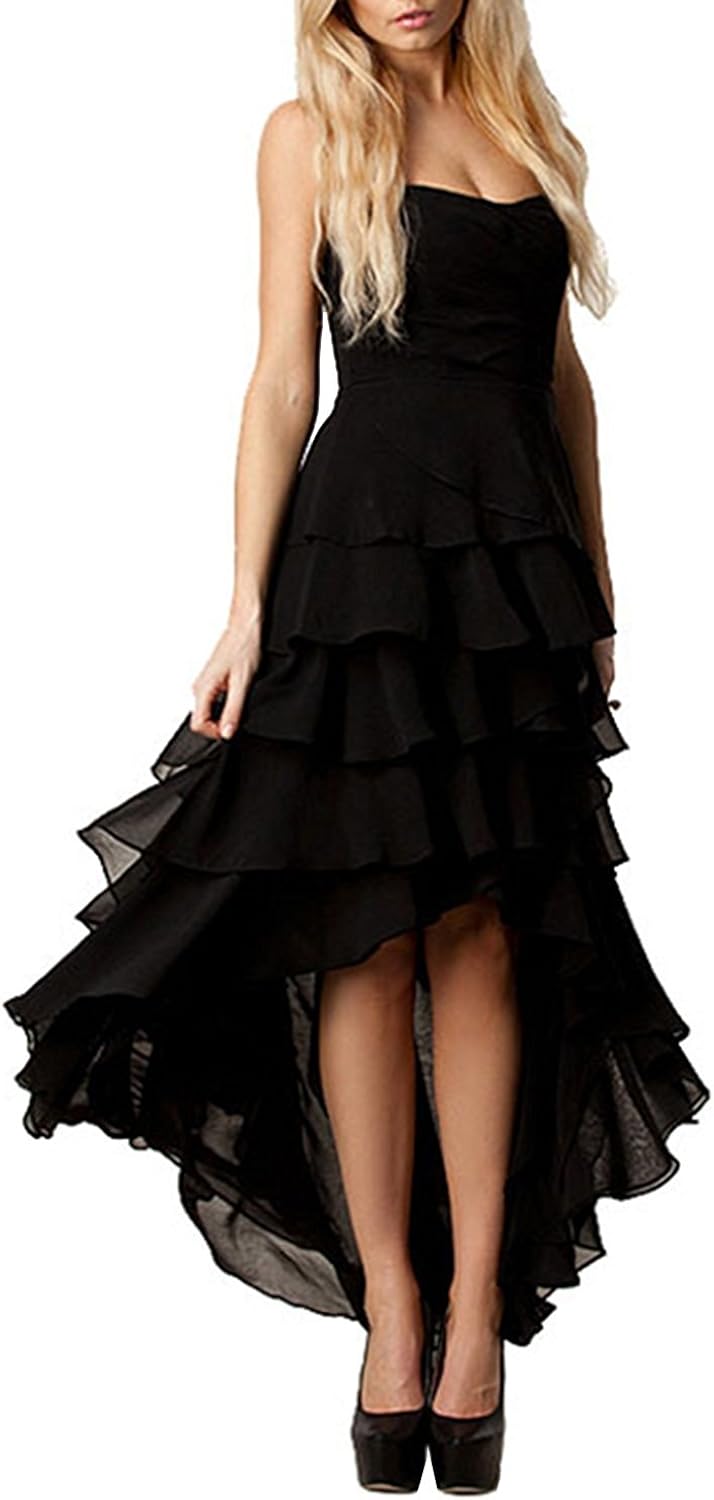 layered cocktail dress