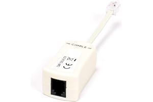 2 Wire, 1 Line DSL Filter - for Removing Noise and Other Problems from DSL Related Phone Lines