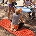 AuAg Ultralight Sleeping Mat Inflatable Sleeping Pad with Air-Support Cells Design for Hiking, Backpacking, Camping, Traveling
