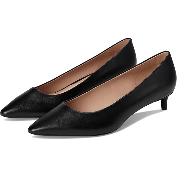 Amazon.com | Cole Haan Women's Goto Park Pumps 65mm, Black Patent
